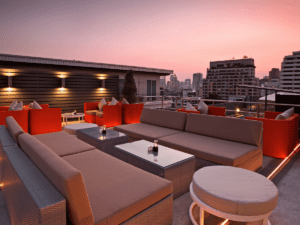 rooftop bar