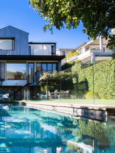 accommodation with pool